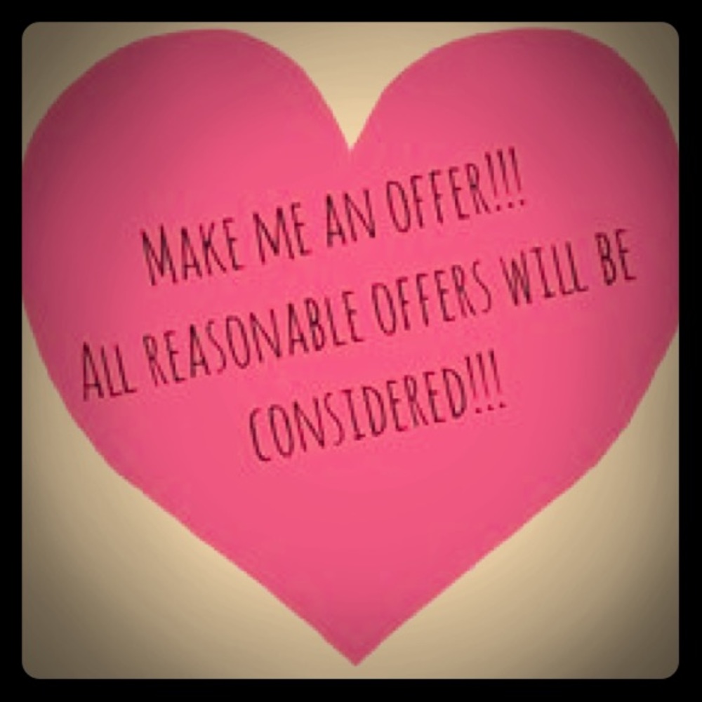 Will accept all reasonable offers!